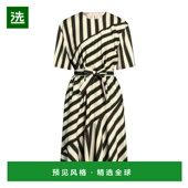 美国直邮 百搭连衣裙 MSGM dress 1h可退 时尚 Midi 女士修身
