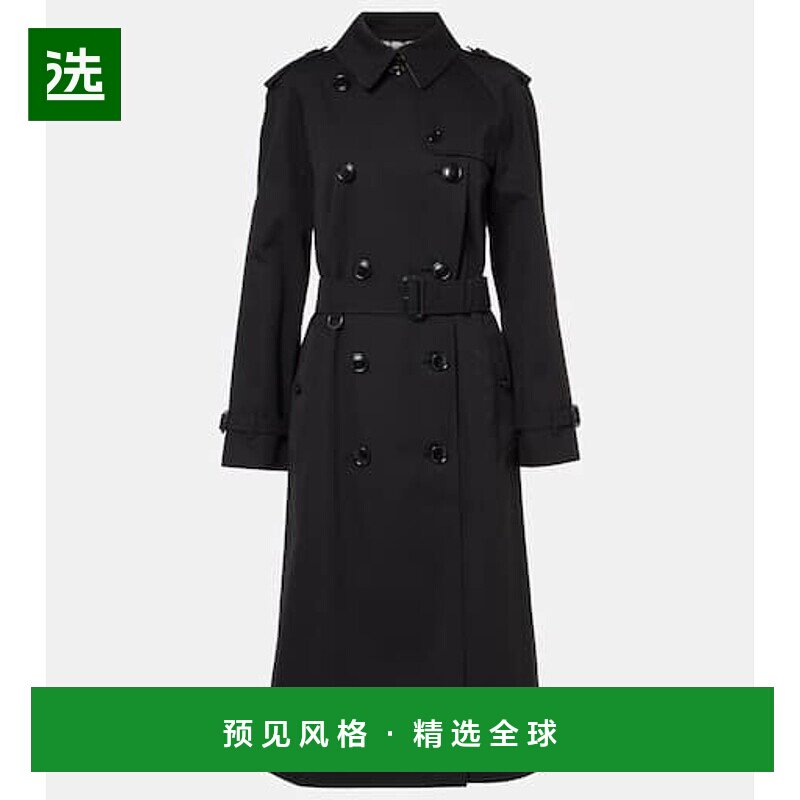 香港直邮Burberry 巴宝莉 女士 Waterloo 棉质华达呢风衣博柏利