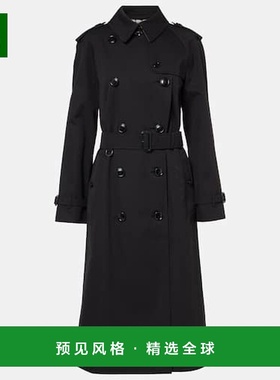 香港直邮Burberry 巴宝莉 女士 Waterloo 棉质华达呢风衣博柏利