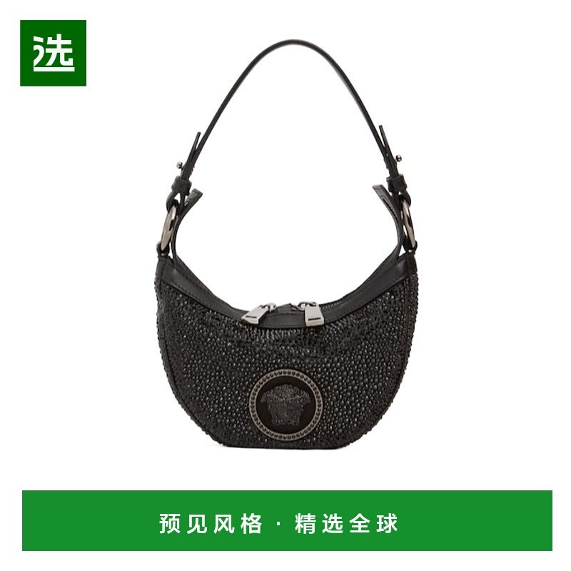 香港直邮Versace 徽标手提包范思哲斜挎包 77I-GGF025单肩包