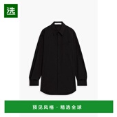 美国直邮 时尚 HELMUT 1h可退 LANG棉府绸衬衫 女装 舒适宽松款