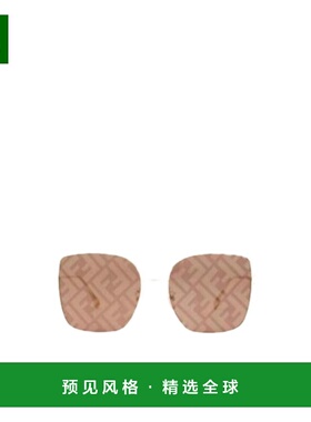 香港直发Fendi芬迪男士金色方框太阳镜经典潮流时尚百搭FE40013U