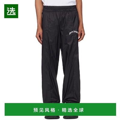 1h可退 香港直邮Palm Angels 棕榈天使 男士 黑色 Curved Logo Ny