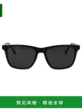 香港直邮LACOSTE 男士太阳镜 L6041SN001 AW2025 黑色