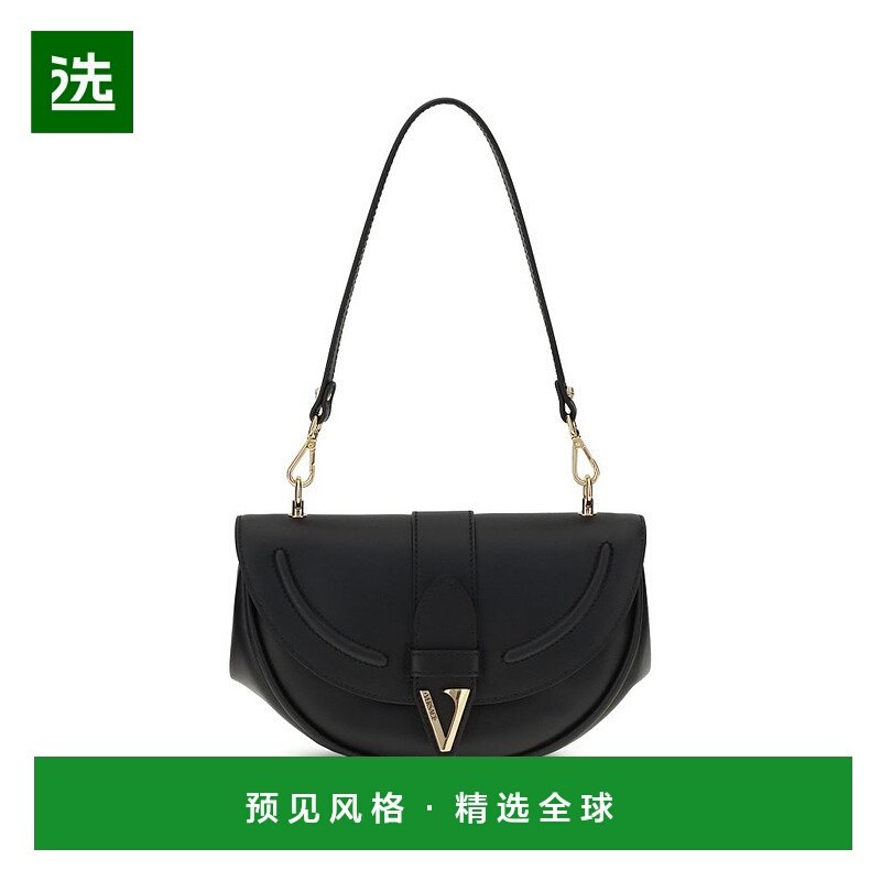 1h可退 香港直邮Versace 范思哲 女士 Virtus 中型單肩包 1020088