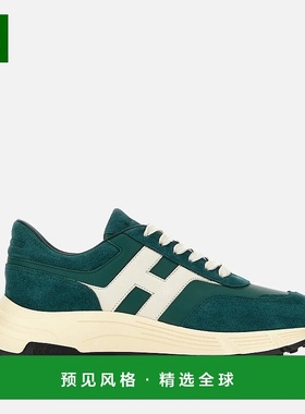 欧洲直邮Hogan Hyperlight绿色运动鞋男式跑鞋休闲