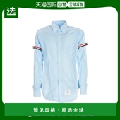 香港直发Thom Browne汤姆·布朗蓝色单排扣棉质衬衫 MWL150E03113