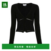 长袖 香港直邮BLUMARINE AW2024 黑色 女士针织毛衣 2M481AN0990