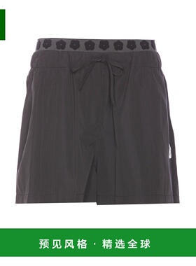 1h可退 香港直邮KENZO 女士短裤 FF52SH0779FI99 SS2025 黑色