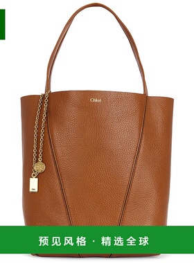 1h可退 香港直邮Chloe 蔻依 女士 Spin 中号手提包 C25SS811N84