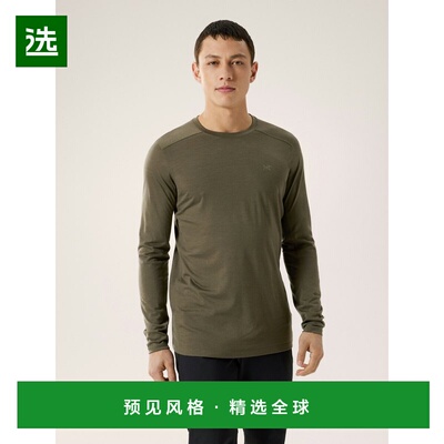 欧洲直邮Arc'teryx 始祖鸟Ionia Merino LS美利奴羊毛男士长袖T恤