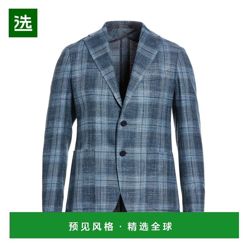 1h可退 香港直邮Tagliatore 男士 西装外套 blue蓝色 舒适时尚,男装,商务正装西服,淘宝优惠券,粉丝福利购,淘宝优惠卷