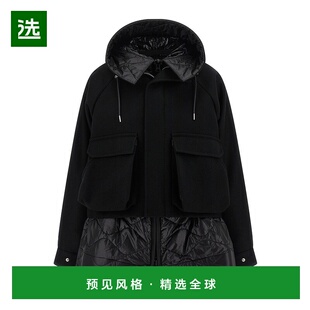 香港直邮Sacai 'Melton' 夹克 2508067羊毛绗缝