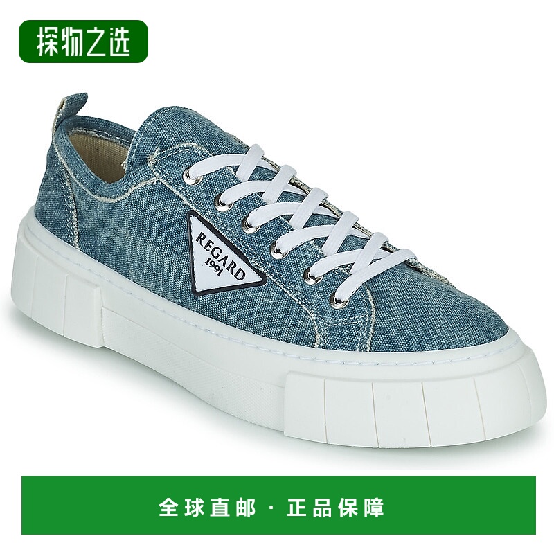 欧洲直邮Regard 女士 低帮板鞋 NICE V2 TOILE JEAN