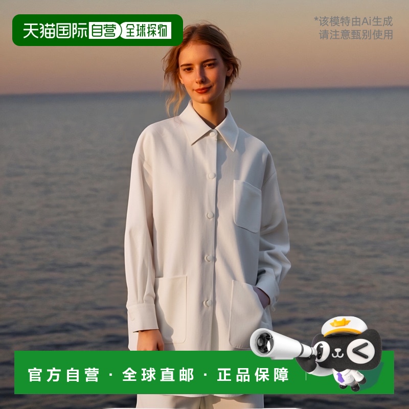 香港直邮Valentino 长袖翻领衬衫 4B0CJ3F075Y