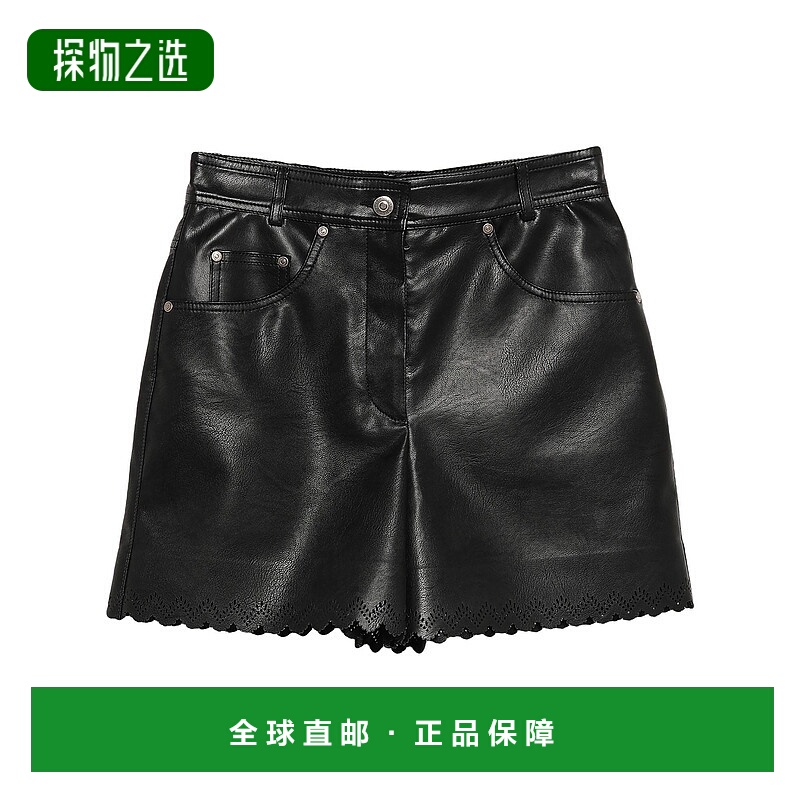 香港直邮Stella Mccartney 斯特拉·麦卡特尼 女士 短裤皮短裤