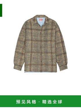 1h可退 香港直邮Diesel 迪赛 男士 Hammer 衬衫式夹克 A143890QKA