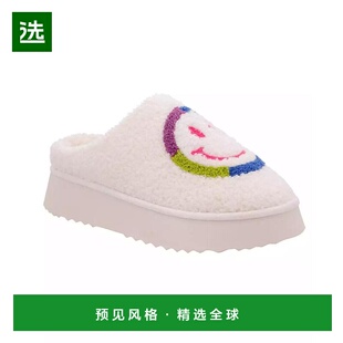 1h可退 【美国直邮】MIA 女士 Icicle 舒适羊毛平台拖鞋 人字拖