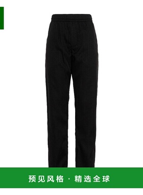 香港直邮Givenchy 黑色直筒运动裤 BW50R513PK休闲裤纪梵希