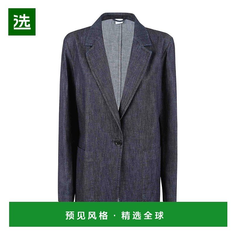 香港直邮ASPESI 女士外套 G0932G85701998 SS2025 黑色 单排扣牛,女装/女士精品,短外套,淘宝优惠券,粉丝福利购,淘宝优惠卷