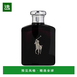 欧洲直邮Ralph Lauren/拉夫劳伦黑色马球男士淡香水 EDT 125ml木