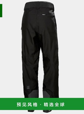 欧洲直邮Helly Hansen 男士黑色聚酯休闲裤滑雪裤Garibaldi2.0
