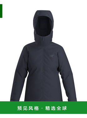 1h可退 欧洲直邮ARC TERYX/始祖鸟 ATOM女士蓝黑色尼龙夹克新款