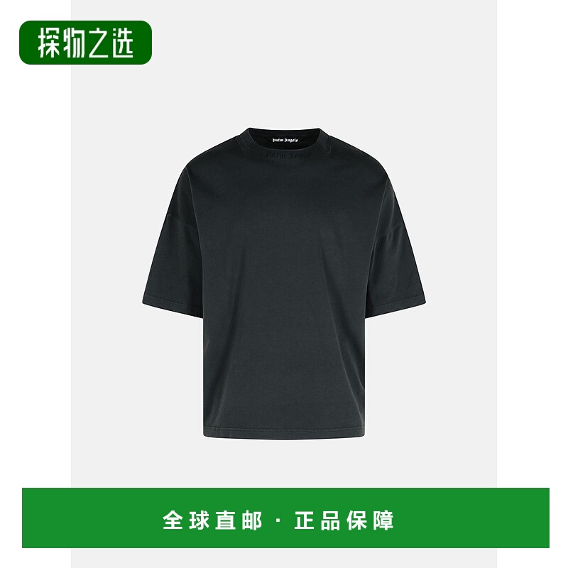 香港直邮Palm Angels 棕榈天使 男士 圓領超大 T 卹 PMAA10HF25JE