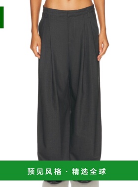 1h可退 香港直邮enza costa 女士 舒适褶裥阔腿裤子 STG4338