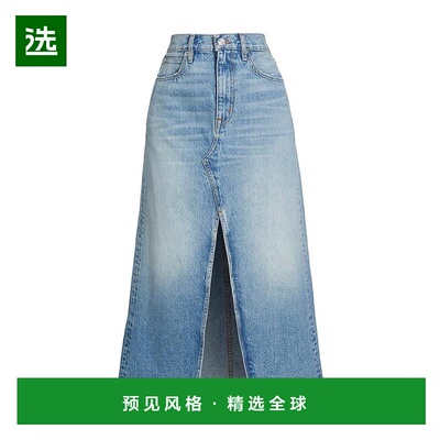 1h可退 【美国直邮】slvrlake 女士 半身裙牛仔长裙时尚潮流穿搭