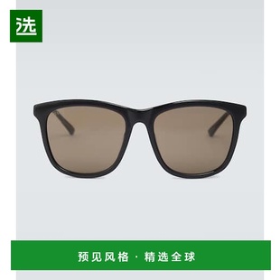 1h可退 香港直邮Gucci 古驰 男士 方形框醋纤太阳眼镜 000919