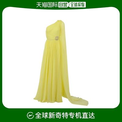 香港直邮Elie Saab 单肩长款礼服裙 D0169ASI001