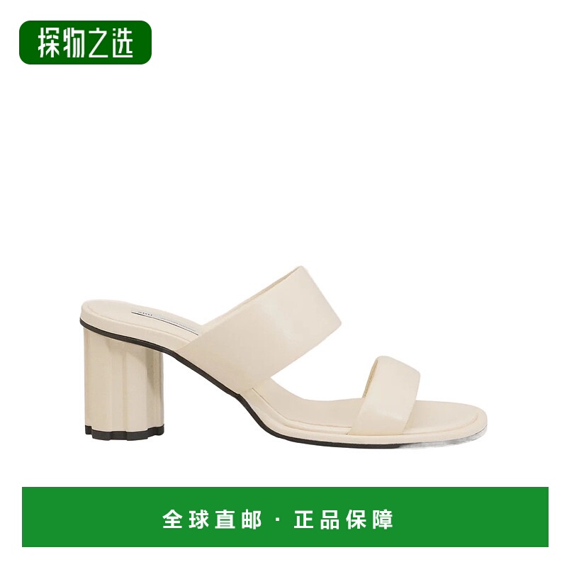 香港直邮Ami Paris 圆头高跟凉鞋 FSV908AL0095.