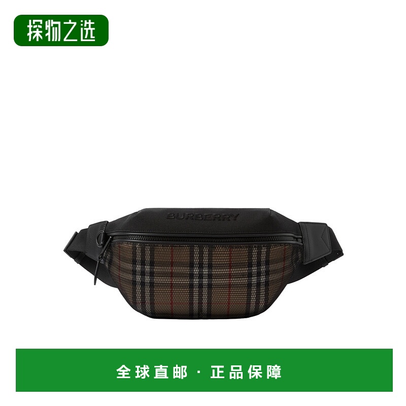 香港直邮Burberry Sonny 徽标腰包 80660981