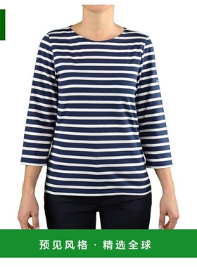 香港直邮SAINT JAMES 女士针织毛衣 4131FA SS2021 蓝色 SAINT JA