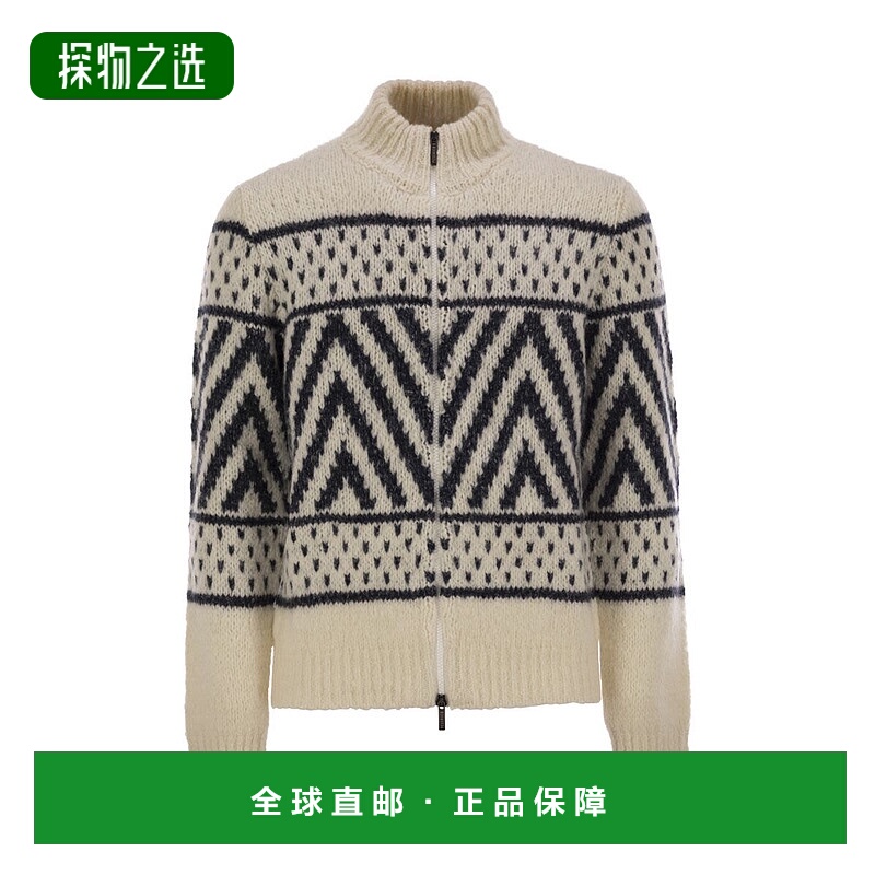 1h可退 PESERICO 男士针织毛衣 R59375F03C9249C03高领半高领