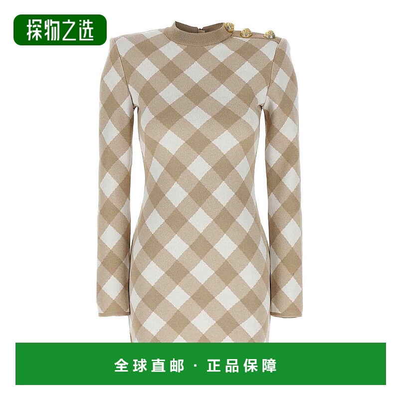 1h可退 BALMAIN 女士连衣裙 DF0R8739KH56GVQ