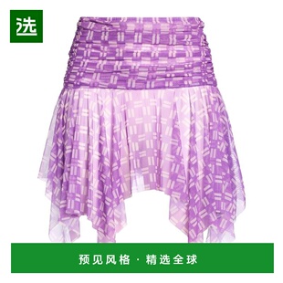 1h可退 香港直邮Gimaguas 女士 迷你半身裙 purple紫色 舒适时尚