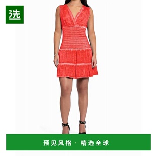 1h可退 【美国直邮】nicole miller 女士 连衣裙真丝高端穿搭时髦