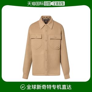 香港直邮Louis Vuitton双面羊毛羊绒衬衫 1AFA40
