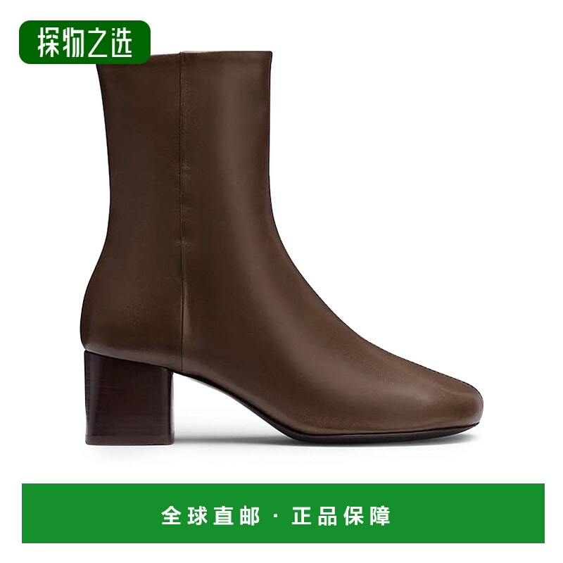 香港直邮Lemaire 圆头短筒靴 LMAMPDQ5