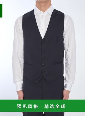 香港直邮TAGLIATORE 男士马甲 GFBK05A060001B5013 CO 蓝色