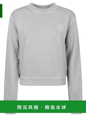 1h可退 香港直邮Prada 普拉达 女士 灰色棉质Polo衫 134720SOOO17