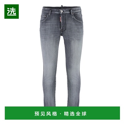 1h可退 香港直邮Dsquared2 二次方 男士 徽标牛仔裤 S74LB1389S30