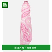 香港直邮Emilio Marmo Pucci 1h可退 璞琪 女士 不对称真丝长款 连