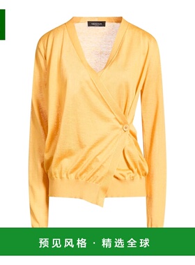 1h可退 香港直邮Fabiana Filippi 女士 针织开衫 orange橙色 舒适