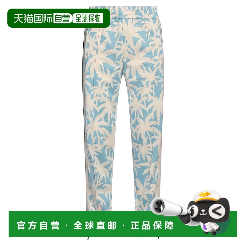 1h可退 香港直邮Palm Angels 棕榈天使 男士 休闲长裤 blue蓝色