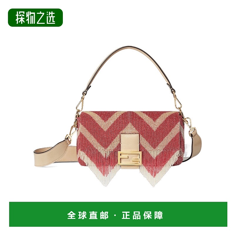 香港直邮Fendi 中号 Baguette 单肩包 8BR600AVN8