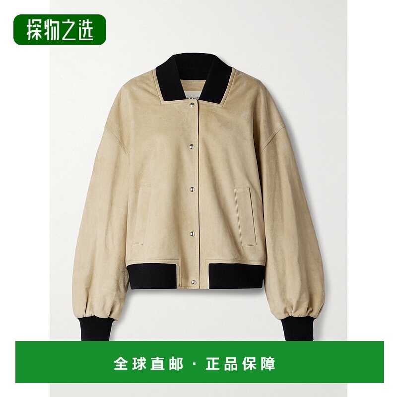 香港直邮KHAITE 女士 Spence 夹克 6165709 beige米色 舒适时尚