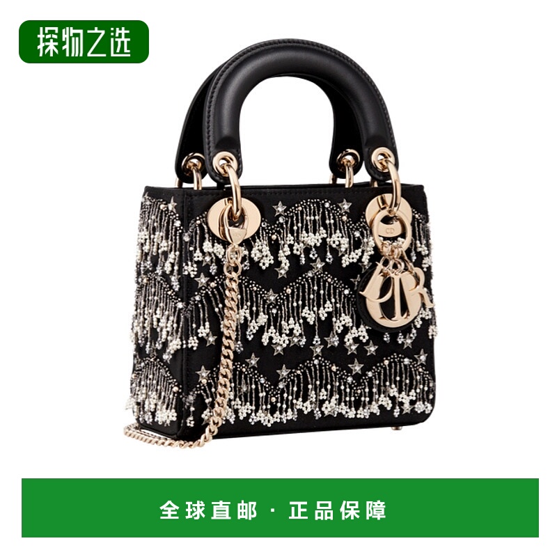 香港直邮Dior 迷你 Lady Dior单肩包 M0505OIOV